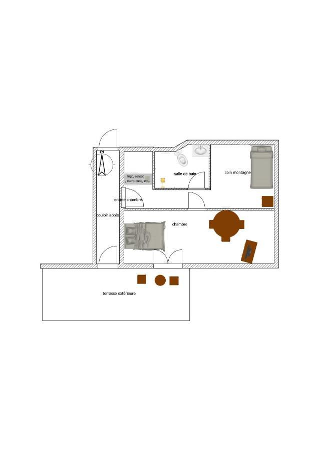 Chambre Les Ormes Enchastrayes Exteriér fotografie